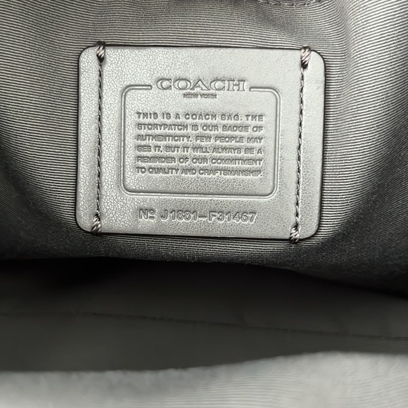 Pebbled Leather Coach Bag and Wallet Set - Picture 6 of 16